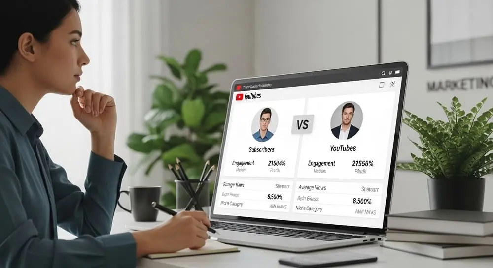 Membandingkan 2 Youtuber untuk Campaign