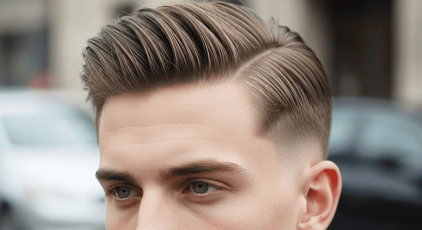 Gaya Rambut Side Swept