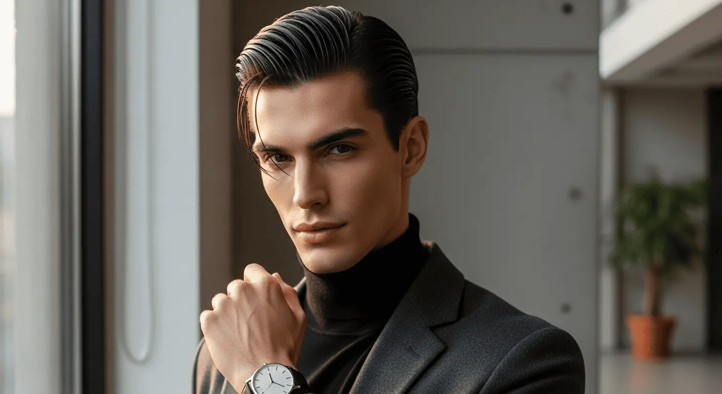 Gaya Rambut Slick Back