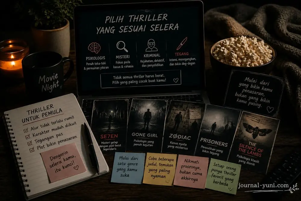 cara memilih film thriller untuk pemula