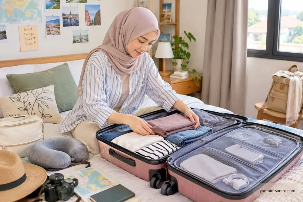 persiapan ebelum liburan